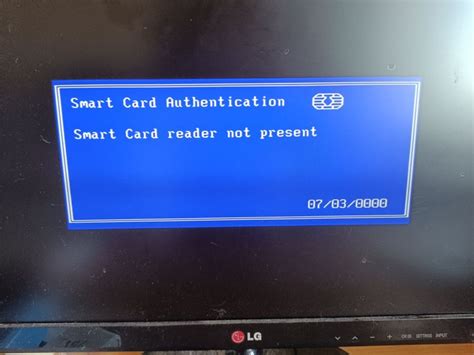 smart card reader not present hp dc5750|PCoIP TROUBLESHOOTING STEPS: Smart cards and  .